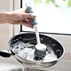 scrub brush with handle